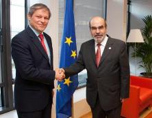 Commissioner Dacian Cioloş and José Graziano da Silva, Director General of the Food and Agriculture Organization (FAO) of the United Nations 