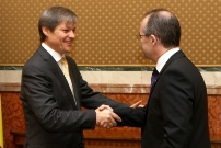 Meeting with Romanian Prime Minister Emil Boc