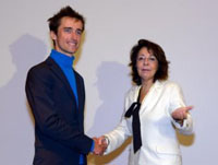 16/10/2012: Commissioner Maria Damanaki introduces Pierre-Yves Cousteau as Special Advisor