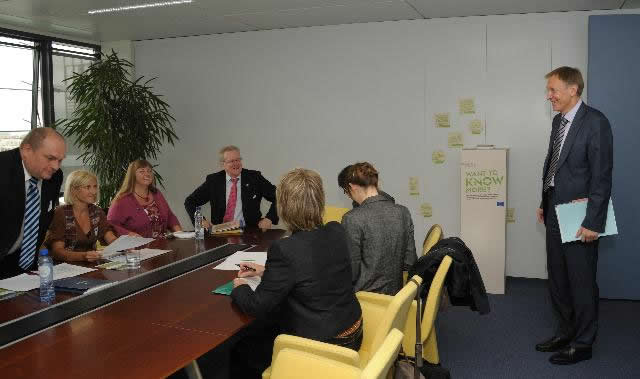 Meeting with the with a delegation of the ENCORE network (Environmental Conference of the Regions in Europe), Brussels