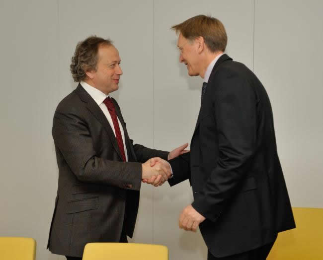 Meeting with Henk Bleker, Dutch Minister for Agriculture and Foreign Trade