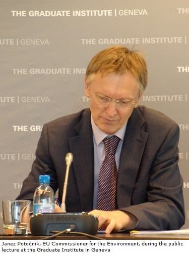 Visit of Janez Potočnik to Geneva