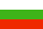 Bulgariens Flagge