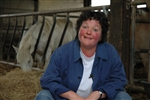 Гаетан Анселм, на 40 г., подобрява безопасността на децата, които посещават нейната учебна ферма във Валония, Белгия.