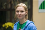 Радмила Петрушкова, на 26 г., отваря кафене за здравословни храни в Чешке Будейовице, Чешката република.