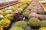 Audrey Libres (21 lat) wznowiła naukę w Szampanii (Francja), aby uzyskać kwalifikacje florystki.