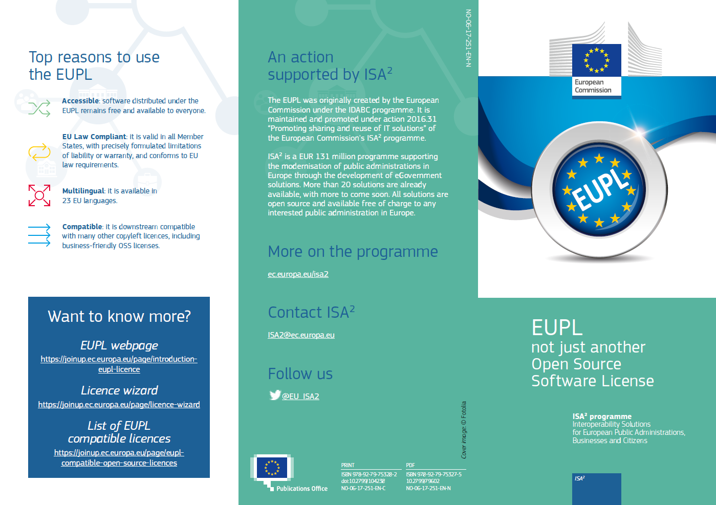 EUPL leaflet