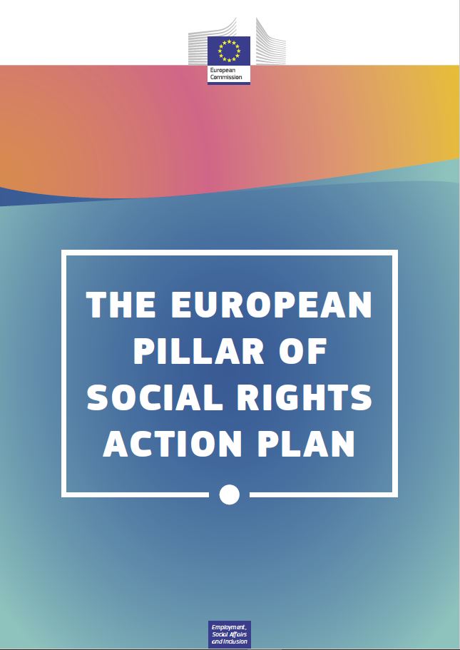 OZNÁMENIE: Akčný plán na realizáciu Európskeho piliera sociálnych práv