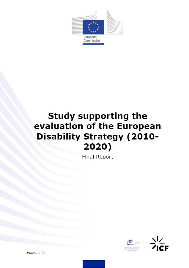 Study supporting the evaluation of the European Disability Strategy