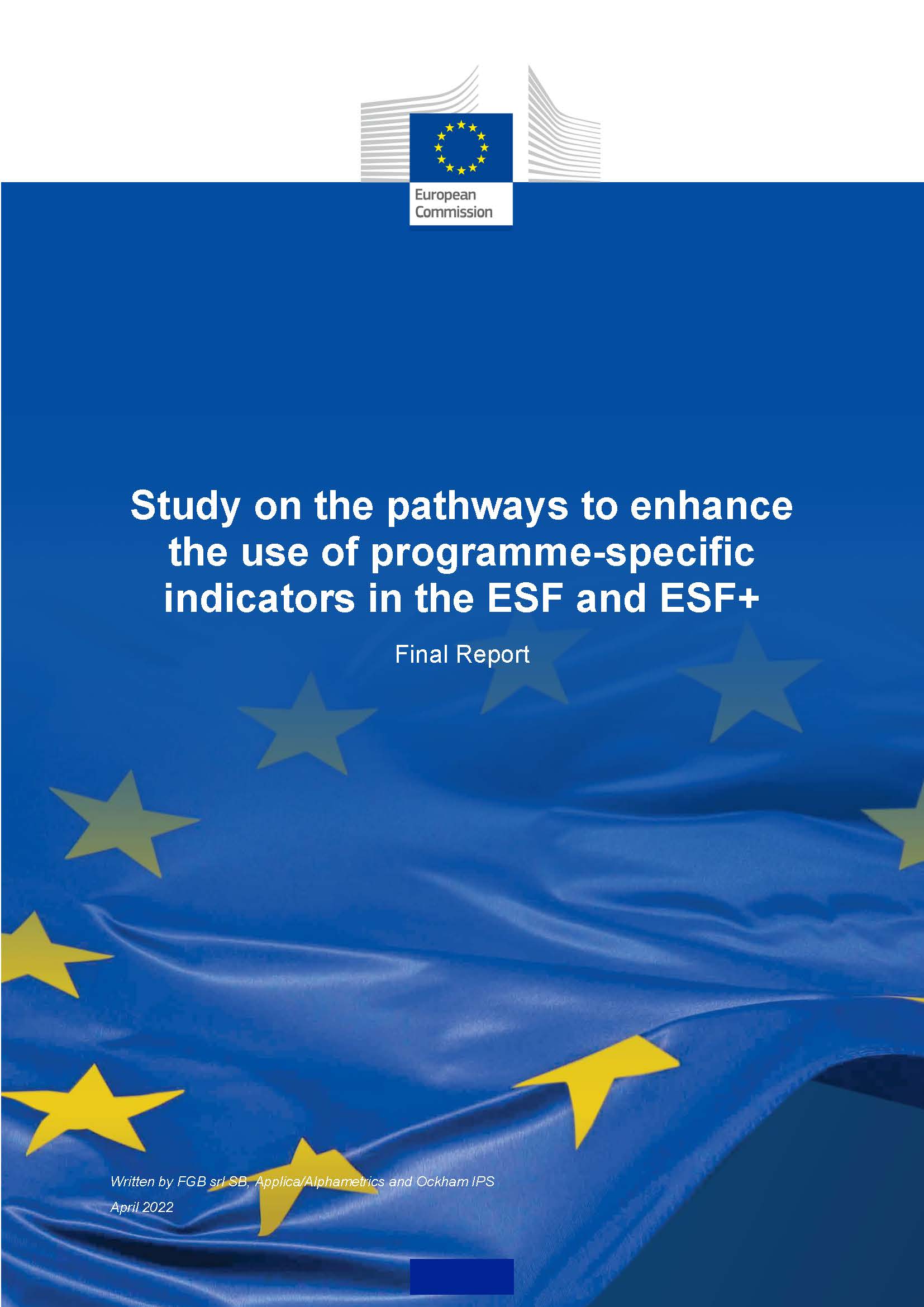 Study on the pathways to enhance the use of programme-specific indicators in the ESF and ESF+