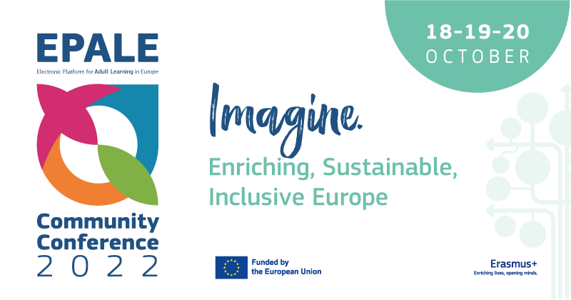 EPALE - Community Conference 2022. 18-19-20 October - 