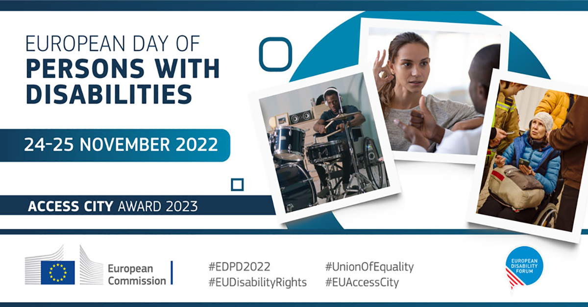 European Day of Persons with Disabilities 2022 logo