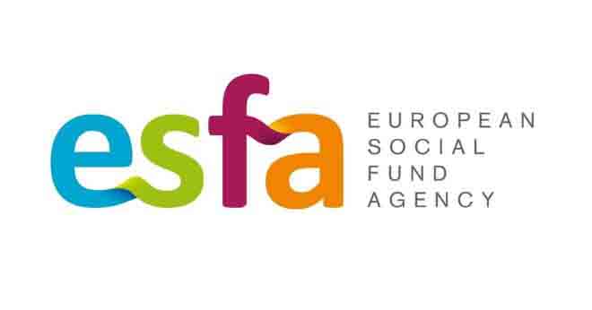 Logo of the Lithuanian Agency for European Social Fund (ESFA)