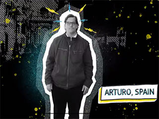The Youth Guarantee scheme helped Arturo to get back on track