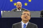 President Barroso at the European Parliament © EU
