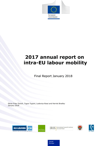 2017 annual report on intra-EU labour mobility