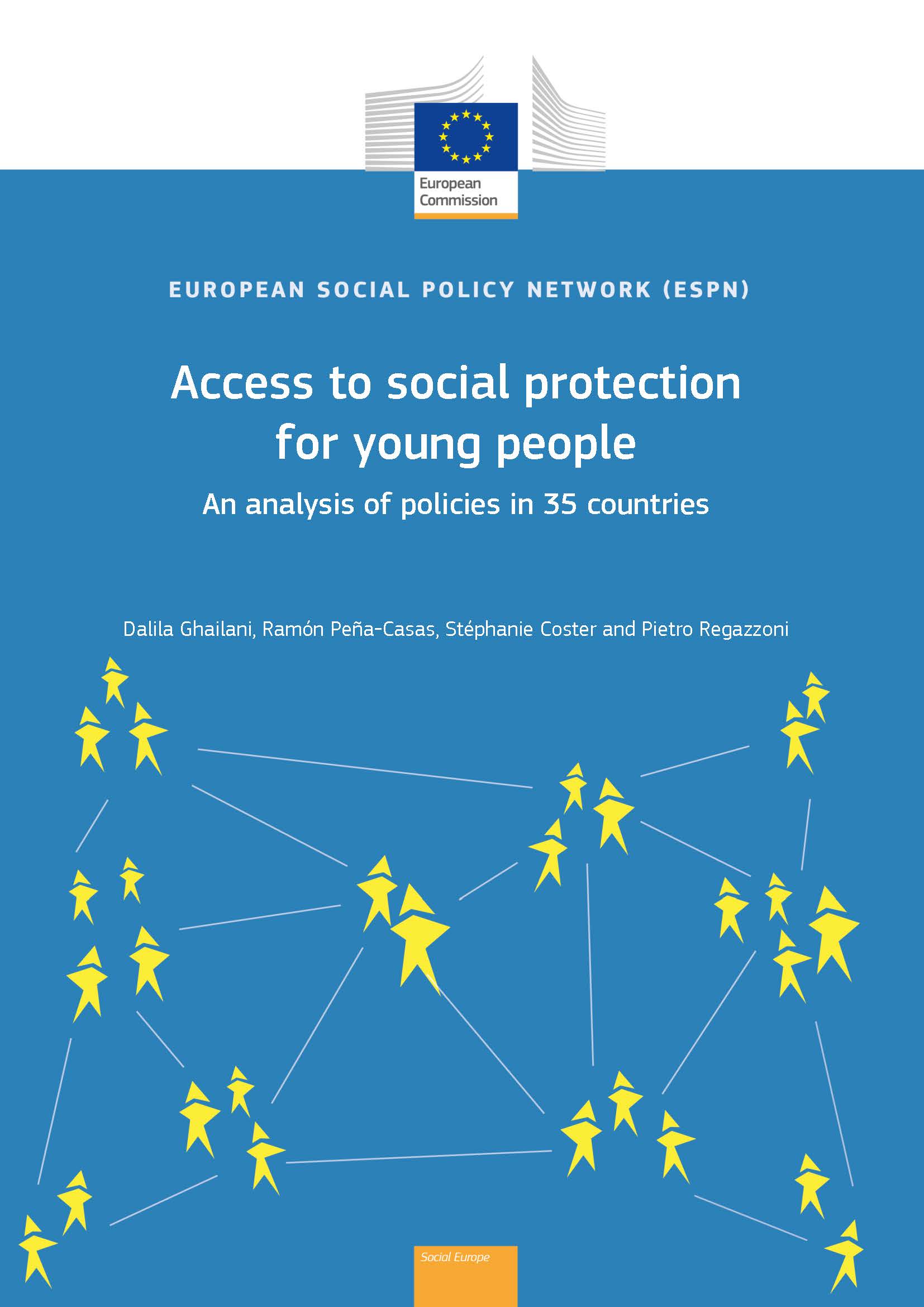 Access to social protection for young people. An analysis of policies in 35 countries