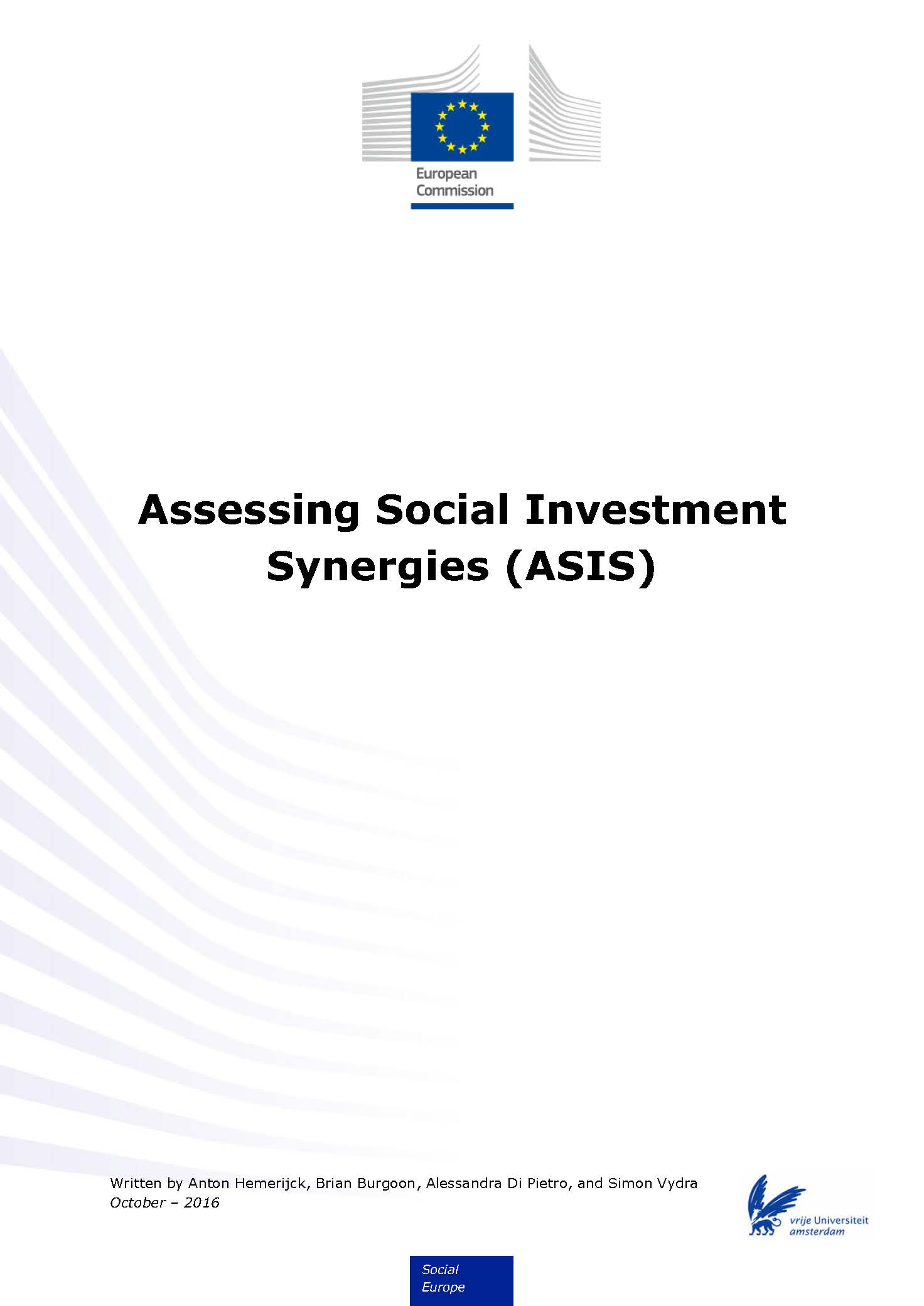 Assessing Social Investment Synergies